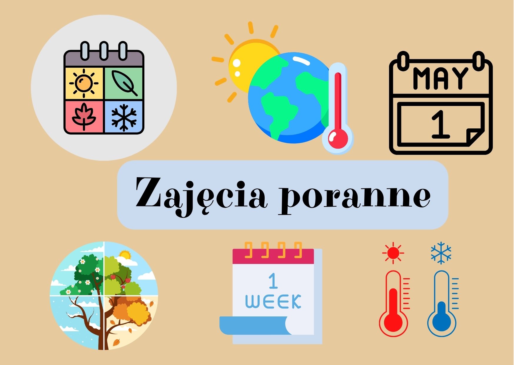 Zajęcia poranne w grupie edukacyjnej.